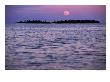 Full Moon At Sunset, Cook Islands by Peter Hendrie Limited Edition Print