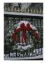 Fresh Snow Covers A Christmas Wreath On The White House Gate by Stephen St. John Limited Edition Pricing Art Print