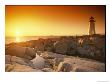 A Lighthouse At Sunset by Richard Nowitz Limited Edition Print