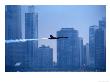 Blue Angels Jet During Chicago Water And Air Show by Sandy Ostroff Limited Edition Print