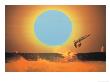 Windsurfer With Sun by Ewing Galloway Limited Edition Print