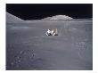Apollo 17 Lunar Rover On Moon With Astronaut by Randy Berg Limited Edition Print