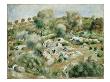 Landscape Of Bretagne, Treesand Rocks by Pierre-Auguste Renoir Limited Edition Pricing Art Print