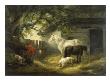 The Farmyard by George Morland Limited Edition Pricing Art Print