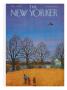 The New Yorker Cover - March 26, 1955 by Edna Eicke Limited Edition Print