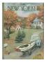 The New Yorker Cover - October 11, 1958 by Arthur Getz Limited Edition Print
