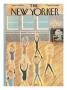 The New Yorker Cover - September 10, 1960 by Ilonka Karasz Limited Edition Print