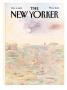 The New Yorker Cover - October 3, 1983 by Saul Steinberg Limited Edition Print