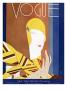 Vogue Cover - October 1928 by Eduardo Garcia Benito Limited Edition Print
