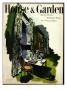 House & Garden Cover - October 1946 by Tom Martin Limited Edition Print