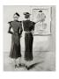 Vogue - January 1936 by Rene Bouet-Willaumez Limited Edition Pricing Art Print