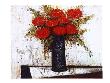 Fleurs Rouges by Bernard Buffet Limited Edition Pricing Art Print