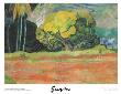 At The Foot Of A Mountain by Paul Gauguin Limited Edition Pricing Art Print