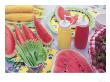 Picnic Table Setting by Jim Corwin Limited Edition Pricing Art Print