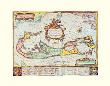 Map Of Bermuda by Willem Janszoon Blaeu Limited Edition Print