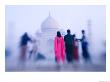 Pink Sari, Taj Mahal, India by Walter Bibikow Limited Edition Print