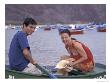 Spanish Couple On Playa De Las Teresitas, Tenerife, Canary Islands, Spain by Stuart Westmoreland Limited Edition Print