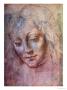 Head Of A Woman by Leonardo Da Vinci Limited Edition Print