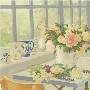 Table With Flowers by David Col Limited Edition Pricing Art Print
