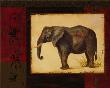 Jungle Elephant by Linda Wacaster Limited Edition Pricing Art Print