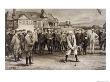 The First International Golf Match, England V Scotland At Hoylake by Michael Brown Limited Edition Print