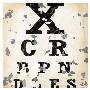 Eye Chart by Aaron Christensen Limited Edition Print