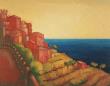 Cinque Terra by Donna Harkins Limited Edition Pricing Art Print