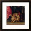 Two Cherubs Reading, Detail From Madonna And Child With Saints, 1518 by Rosso Fiorentino (Battista Di Jacopo) Limited Edition Print