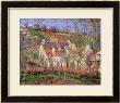 The Red Roofs, Or Corner Of A Village, Winter, 1877 by Camille Pissarro Limited Edition Print