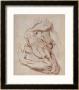 Study Of An Arm (Ink) by Michelangelo Buonarroti Limited Edition Print