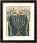 Illumination Of A Menorah, From The Jewish Cervera Bible, 1299 by Joseph Asarfati Limited Edition Pricing Art Print