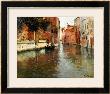 A Venetian Backwater by Fritz Thaulow Limited Edition Pricing Art Print