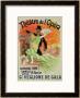 Reproduction Of A Poster Advertising The 1896 Carnival At The Theatre De L'opera by Jules Cheret Limited Edition Print