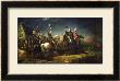 The Meeting Of The Duke Of Wellington And Field Marshal Blucher by Thomas Jones Barker Limited Edition Print