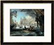 Commodore Perry Leaving The Lawrence For The Niagara by Thomas Birch Limited Edition Pricing Art Print