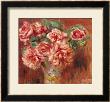 Roses In A Vase, Circa 1890 by Pierre-Auguste Renoir Limited Edition Print