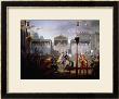 Scene Of A Tournament In The Fourteenth Century, 1812 by Pierre Henri Revoil Limited Edition Print