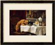 While Masters Away by Henriette Ronner-Knip Limited Edition Pricing Art Print