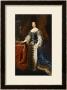 Portrait Of Queen Mary In State Robes by Godfrey Kneller Limited Edition Pricing Art Print