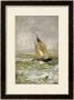 A Sailing Boat In A Choppy Sea by Mose Bianchi Limited Edition Pricing Art Print