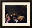 Lutes And Violin On A Table, A Curtain To The Right by Evaristo Baschenis Limited Edition Print