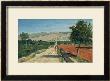 Landscape In Provence. View From Saint-Saturnin-D'apt, 1867 by Paul Camille Guigou Limited Edition Print