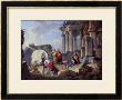 Ruins With The Apostle Paul Preaching, 1744 by Giovanni Paolo Pannini Limited Edition Print