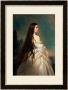 Elizabeth Of Bavaria (1837-98), Wife Of Emperor Franz Joseph I Of Austria (1830-1916) by Franz Xavier Winterhalter Limited Edition Print