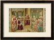 St. Augustine Reading Rhetoric And Philosophy At The School Of Rome by Benozzo Gozzoli Limited Edition Print