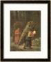 Peasant Women With Brushwood, Circa 1858 by Jean-Franã§Ois Millet Limited Edition Print