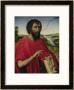 St. John The Baptist, Left Hand Panel Of The Triptych Of The Braque Family by Rogier Van Der Weyden Limited Edition Pricing Art Print