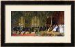 The Reception Of Siamese Ambassadors By Emperor Napoleon Iii At The Palace Of Fontainebleau by Jean-Leon Gerome Limited Edition Print