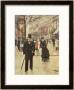 On The Boulevard by Jean Beraud Limited Edition Pricing Art Print