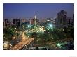 Aerial View Of Mexico City At Night, Mexico by Peter Adams Limited Edition Print